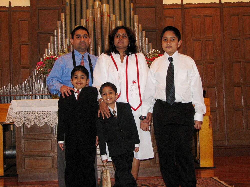 Pictures of Baptisms and Confirmation on Sunday, November 4, 2007 - All Saints Sunday